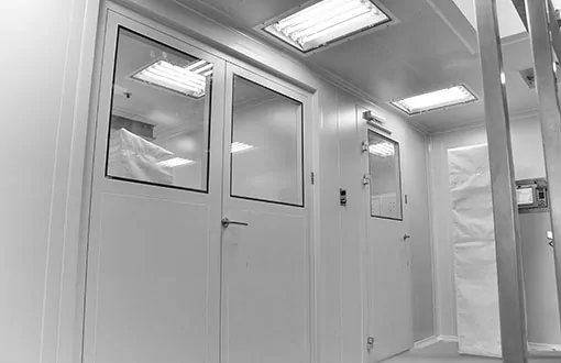 Sliding doors - Clean rooms engineering - Ingelyt - Engineering