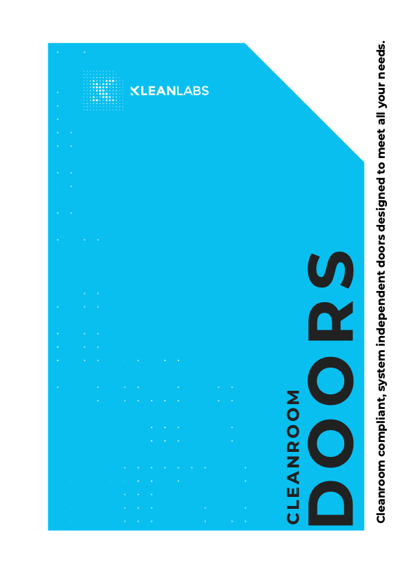 Clean room doors catalog